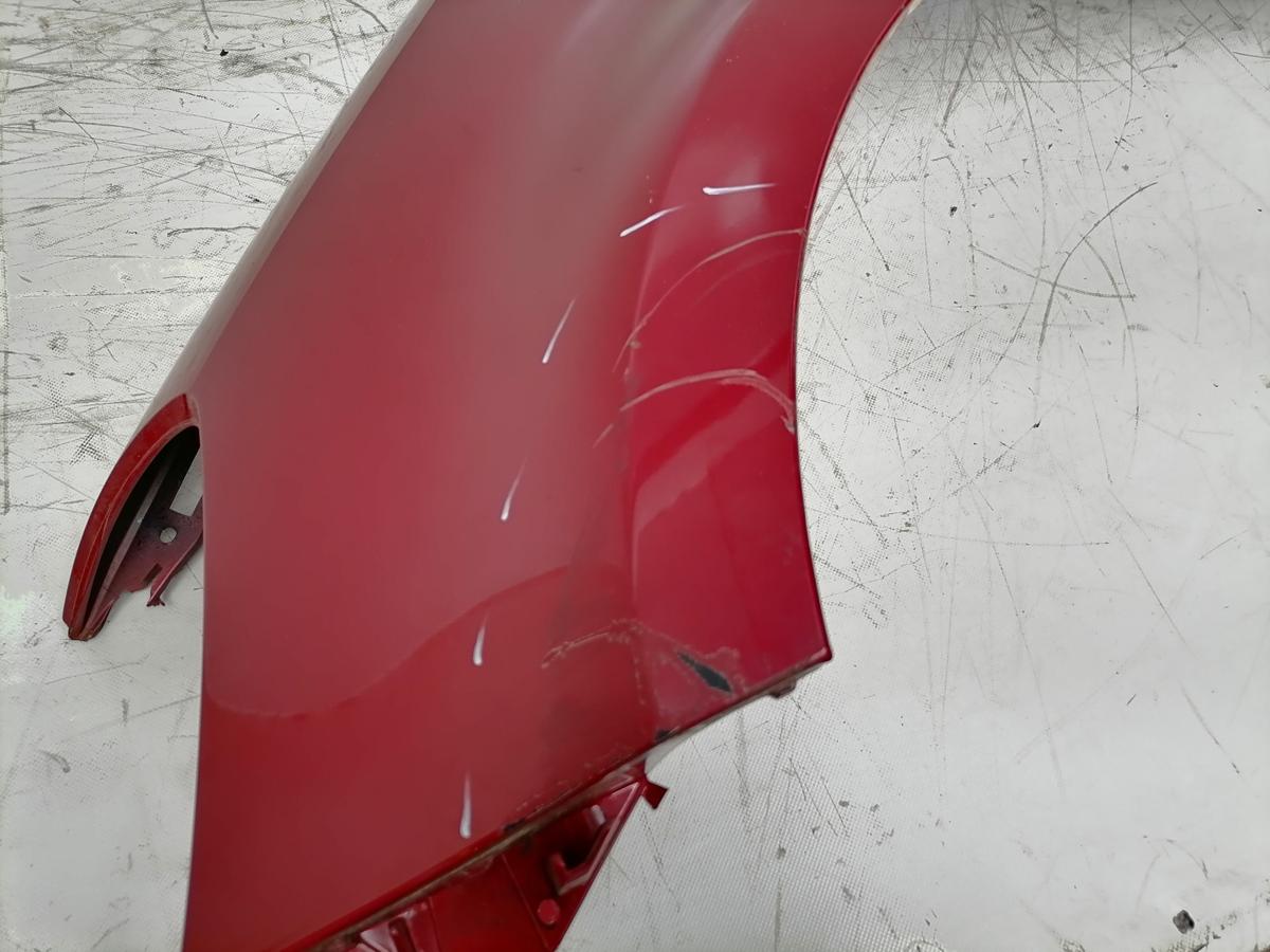 Renault Clio 3 original Kotfl&uuml;gel vorn links TENNJ Rouge Dyna ROT Bj.2009